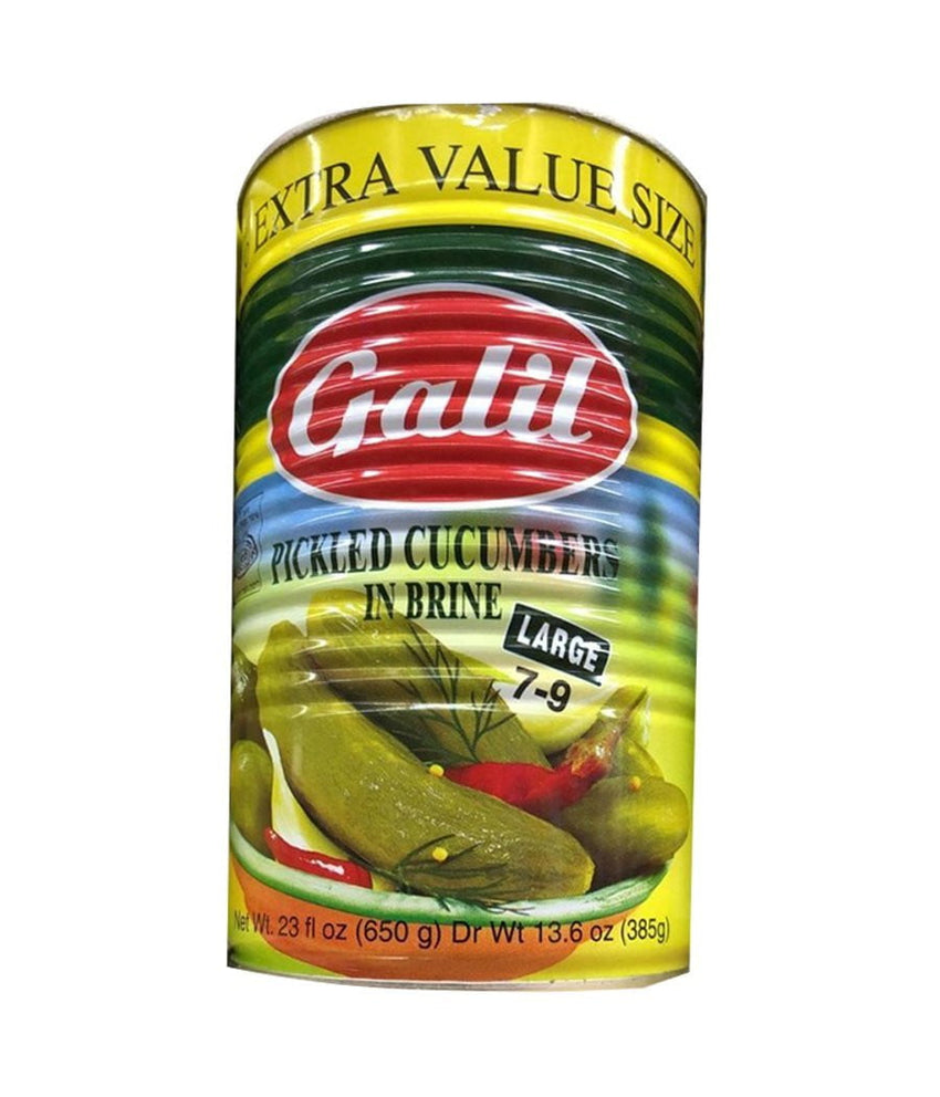 Galil Pickled Cucumbers In Brine Large - 13.6 oz - Daily Fresh Grocery