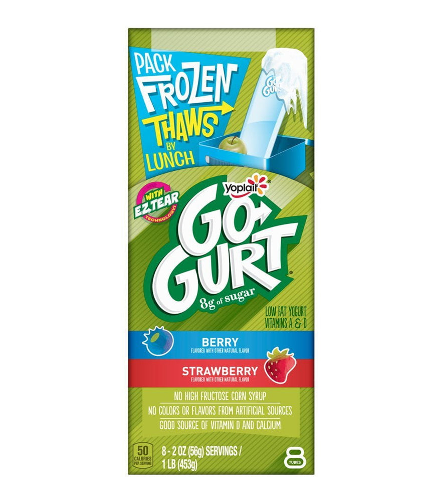 GoGurt Low Fat Yogurt Vitamins (Berry / Strawberry) -453 Gm - Daily Fresh Grocery