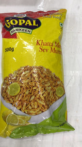 Gopal Namkeen Khatta Meetha Sev Murmra - 500gm - Daily Fresh Grocery