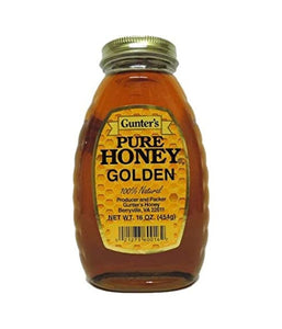 Gunter's Pure Honey Golden - 16 oz - Daily Fresh Grocery