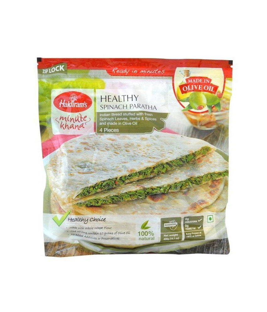 Haldirams Healthy Spinach Paratha - 400 Gm - Daily Fresh Grocery
