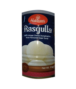 Haldiram's Rasgulla - 1Kg - Daily Fresh Grocery