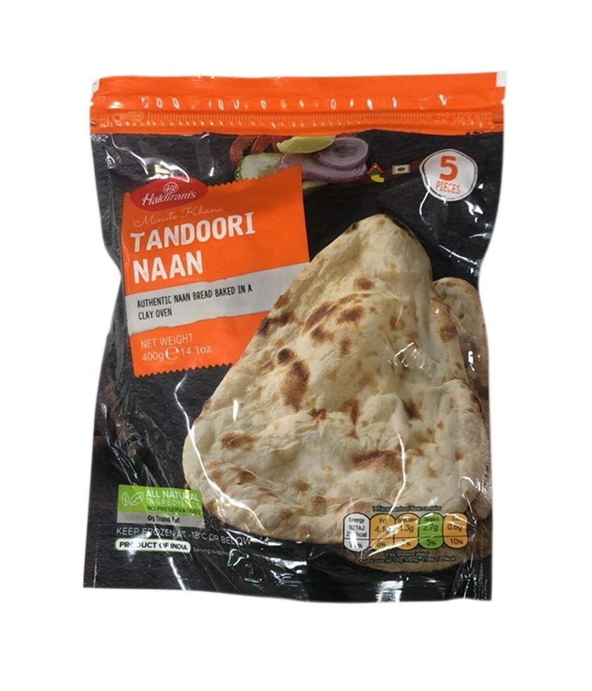 Haldirams Tandoori Naan - 400 Gm - Daily Fresh Grocery