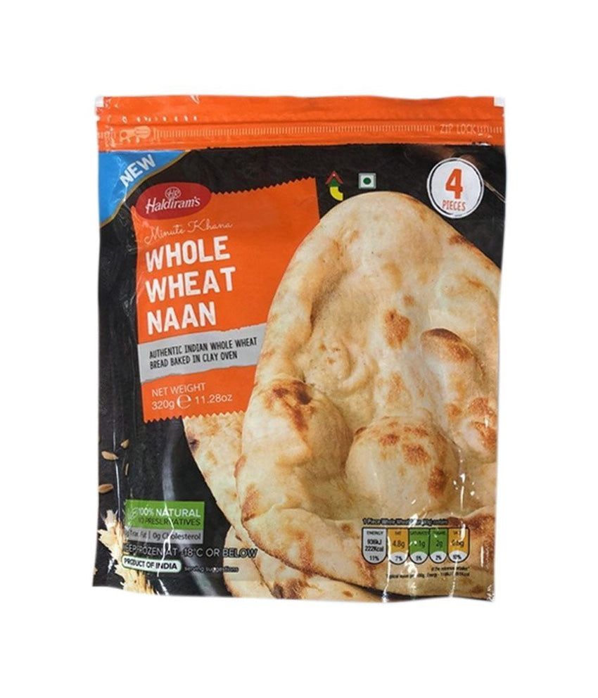 Haldirams Whole Wheat Naan - 320 Gm - Daily Fresh Grocery
