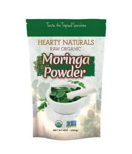 Hearty Natural Raw Organic Moringa Powder - 226 Gm - Daily Fresh Grocery