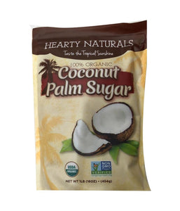 Hearty Naturals 100% Organic Coconut Palm Sugar - 16 Oz - Daily Fresh Grocery