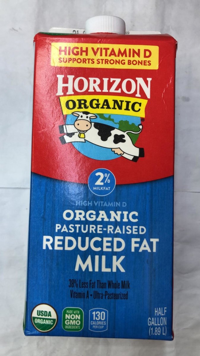 Horizon Organic Pasture Raised Reduced Fat Milk - 1.89 Ltr - Daily Fresh Grocery