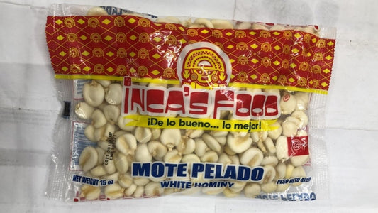 Inca's Food Mote Pelado White Hominy - 15 oz - Daily Fresh Grocery