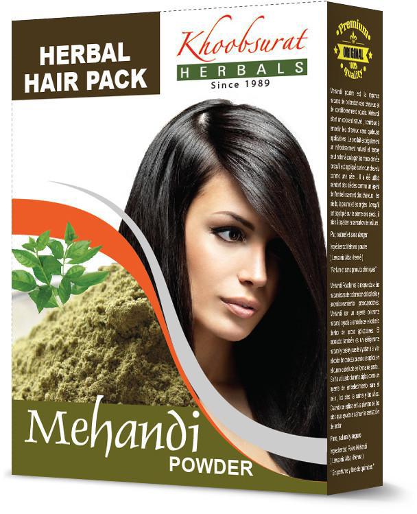 khoobsurat herbals Mehandi powder Hair Pack - 100gm - Daily Fresh Grocery