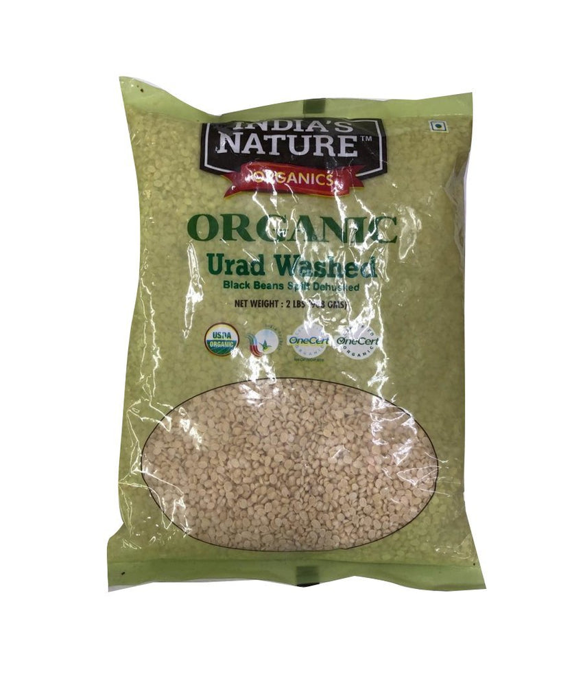 India's Nature Organic Urad Washed - 2 lb - Daily Fresh Grocery