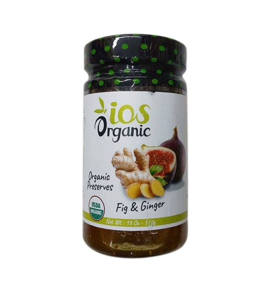 iOS Organic Fig & Ginger Organic Preserves - 370 Gm - Daily Fresh Grocery