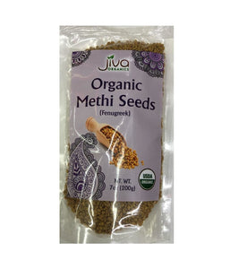 Jiva Organic Methi Seeds(Fenugrek) - 200 Gm - Daily Fresh Grocery