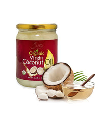 Jiva Organics Organic Virgin Coconut Oil - 500ml - Daily Fresh Grocery