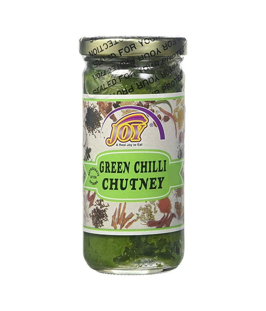 Joy Green Chilli Chutney 10 oz - Daily Fresh Grocery