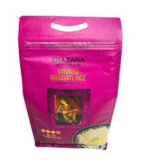 KHAZANA Smoked Basmati Rice - 10 Lbs - Daily Fresh Grocery