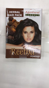 Khoobsurat Herbals Reetha Powder - 100gm - Daily Fresh Grocery