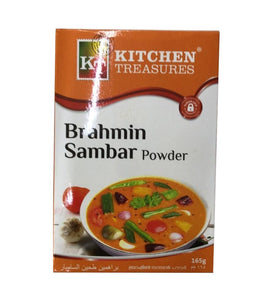 Kitchen Treasures Brahmin Sambar Powder - 165gm - Daily Fresh Grocery