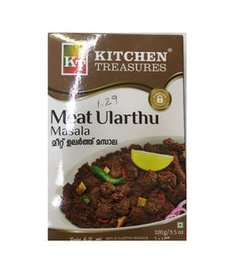 Kitchen Treasures Meat Ularthu Masala - 100gm - Daily Fresh Grocery