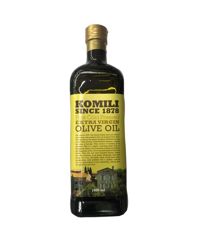 KOMILI - Extra Virgin Olive Oil - 1000 Ml - Daily Fresh Grocery