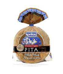 Kontos Pocket - Less Pita Whole Wheat - 28 oz - Daily Fresh Grocery