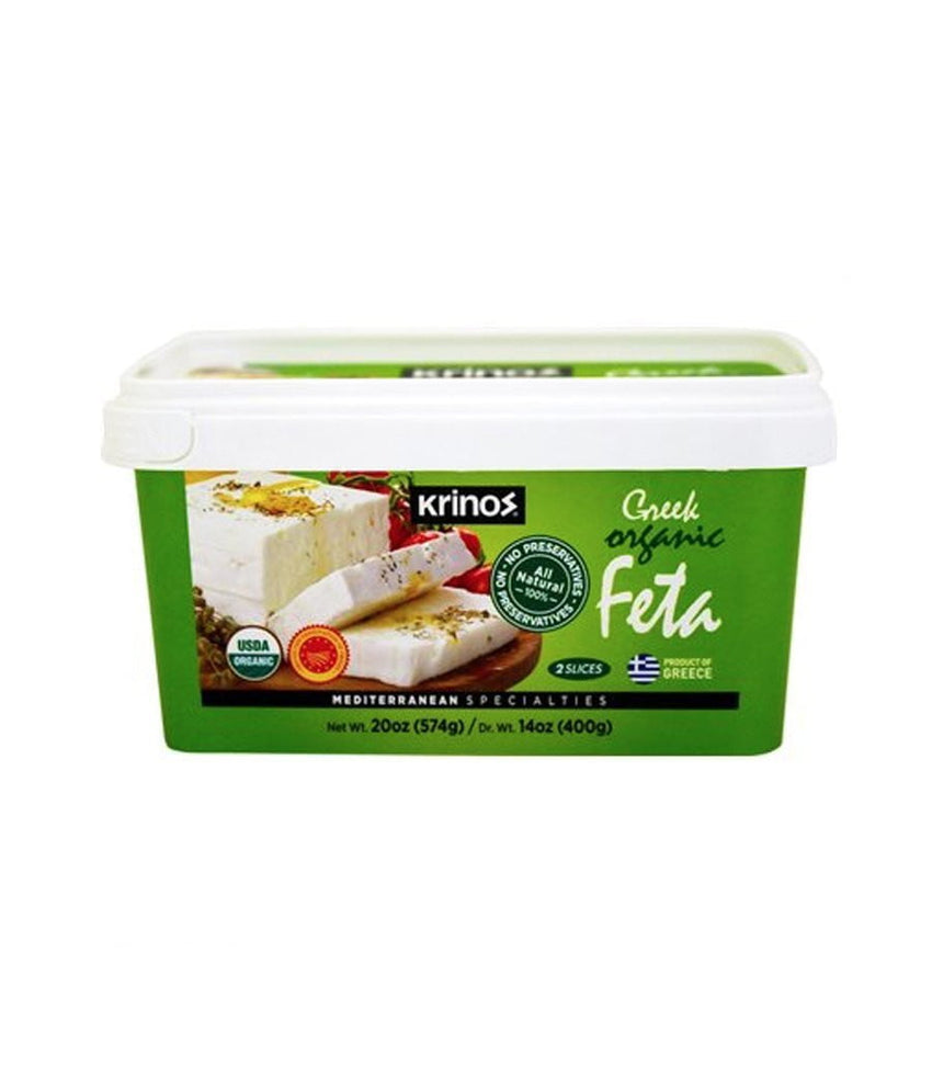 Krinos Greek Organic Feta - 400 Gm - Daily Fresh Grocery