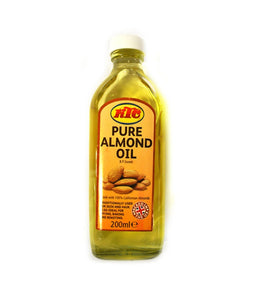 KTC - Pure Almond Oil - 200ml - Daily Fresh Grocery