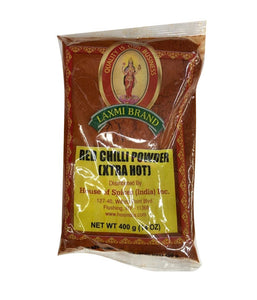 Laxmi Brand Red Chilli Powder ( Xtra Hot ) - 400gm - Daily Fresh Grocery