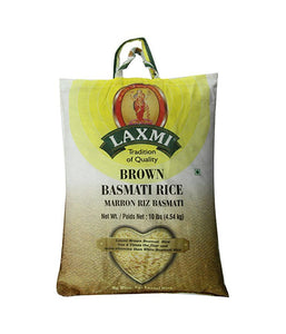 Laxmi Brown Basmati Rice 10 lb / 4.5 kg - Daily Fresh Grocery