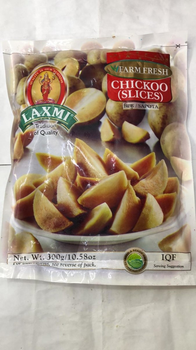 Laxmi Farm Fresh Chickoo Slices - 300 Gm - Daily Fresh Grocery