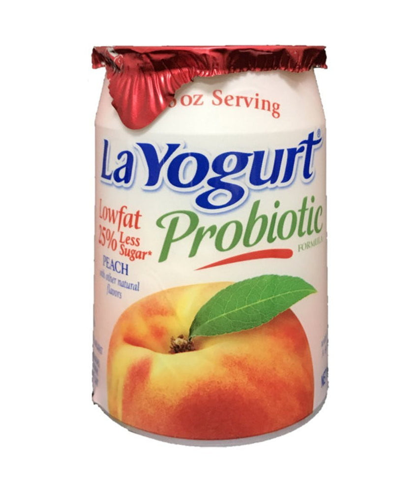 LaYogurt Probiotic Peach - 6oz - Daily Fresh Grocery