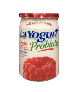 LaYogurt Probiotic Raspberry - 6oz - Daily Fresh Grocery