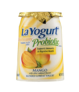 LaYogurt Probiotic Rich & Creamy Mango - 6oz - Daily Fresh Grocery