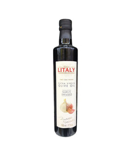 Litaly Extra Virgin Olive Oil (Garlic Infused) - 500ml - Daily Fresh Grocery