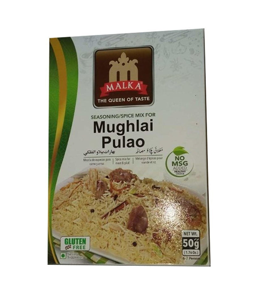 Malka Mughlai Pulao Masala - 50 Gm - Daily Fresh Grocery