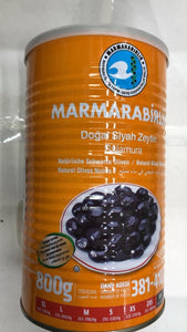Marmarabirlik Dogal Siyah Zeytin Salamura - 800gm - Daily Fresh Grocery