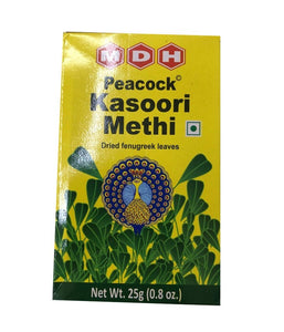 MDH Peacock Kasoori Methi - 25gm - Daily Fresh Grocery