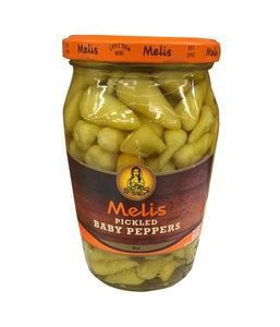 Melis Pickled Baby Peppers Hot - 24 oz - Daily Fresh Grocery