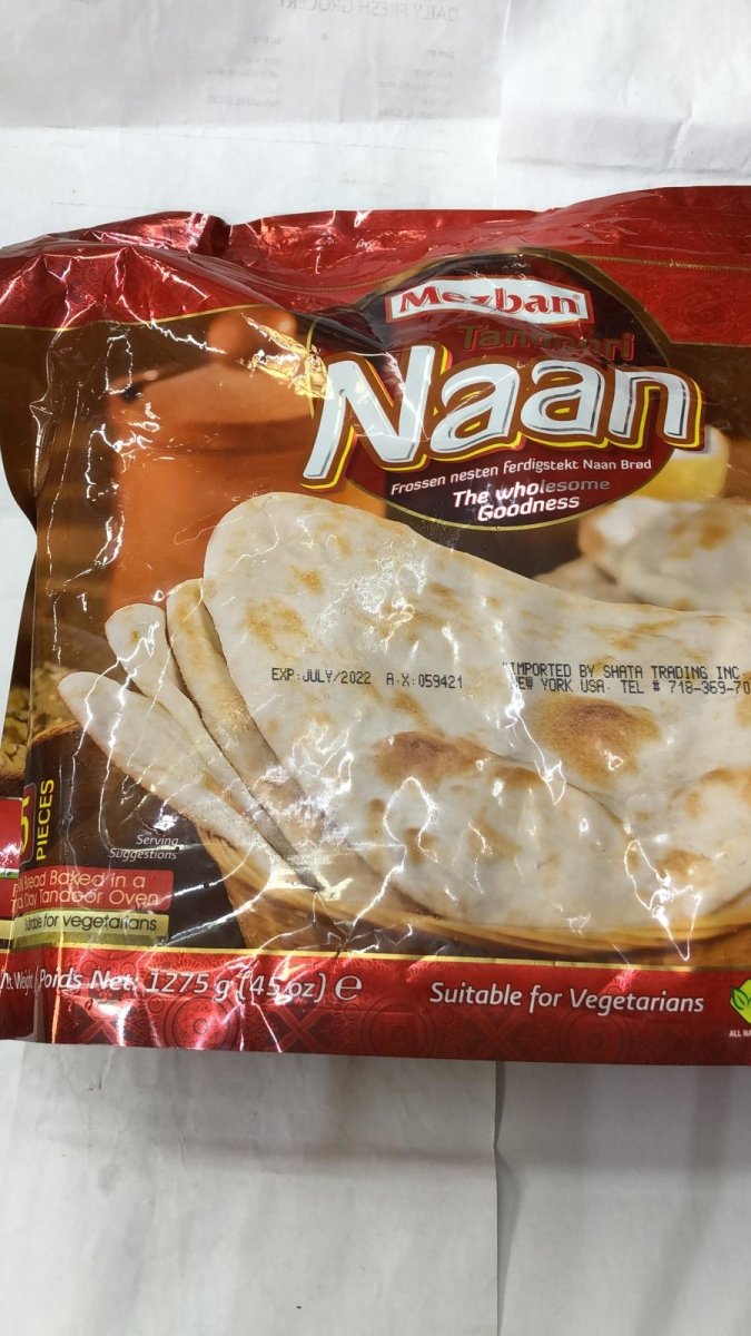Mezban Tandoori Naan - 1275gm - Daily Fresh Grocery