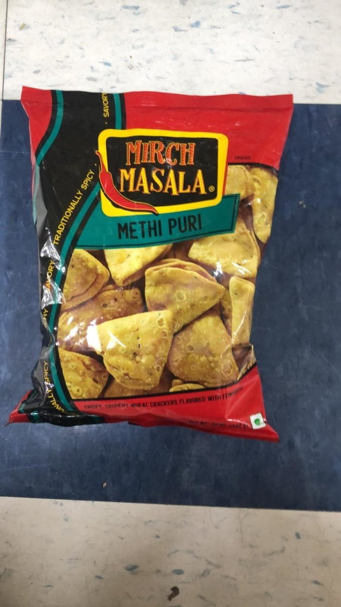 Mirch Masala Methi Puri - 340 Gm - Daily Fresh Grocery