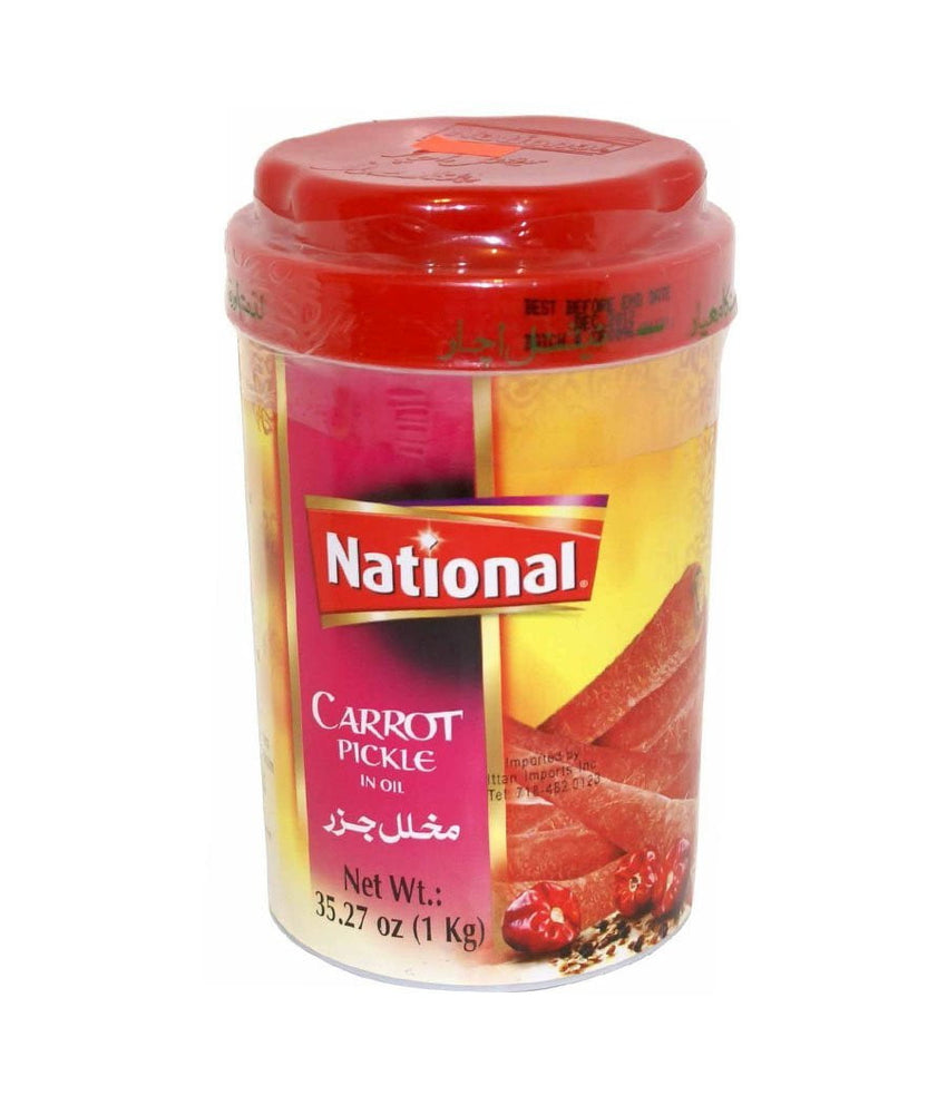 National Carrot Pickle in Oil 1 KG (35.27 OZ) 950 ML - Daily Fresh Grocery
