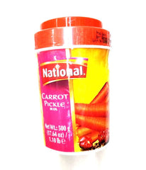 National Carrot Pickle in Oil - 500 Gm - Daily Fresh Grocery