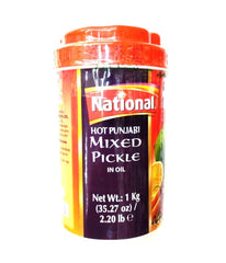National Hot Panjabi Mixed Pickle in Oil - 1 Kg - Daily Fresh Grocery