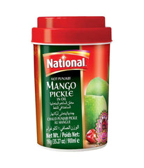 National Hot Punjabi Mango Pickle in Oil - 1 Kg - Daily Fresh Grocery