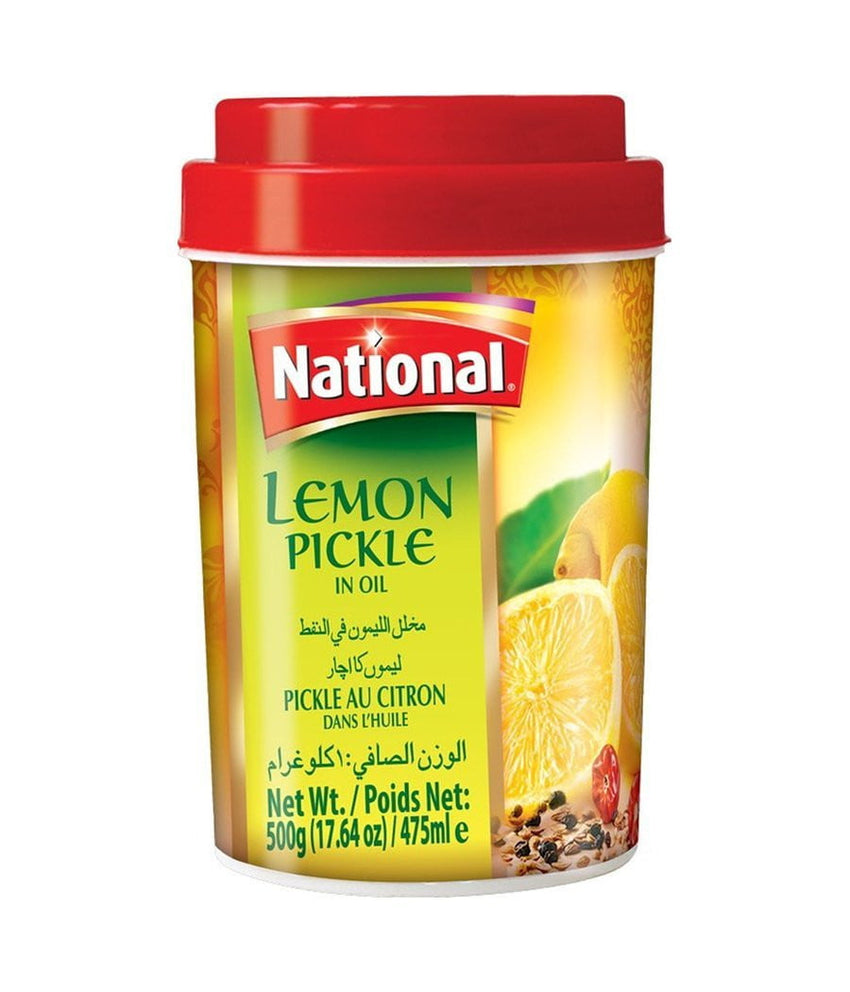 National Lemon Pickle in Oil - 1 Kg - Daily Fresh Grocery
