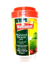 National Mango Pickle in Oil - 500 Gm - Daily Fresh Grocery