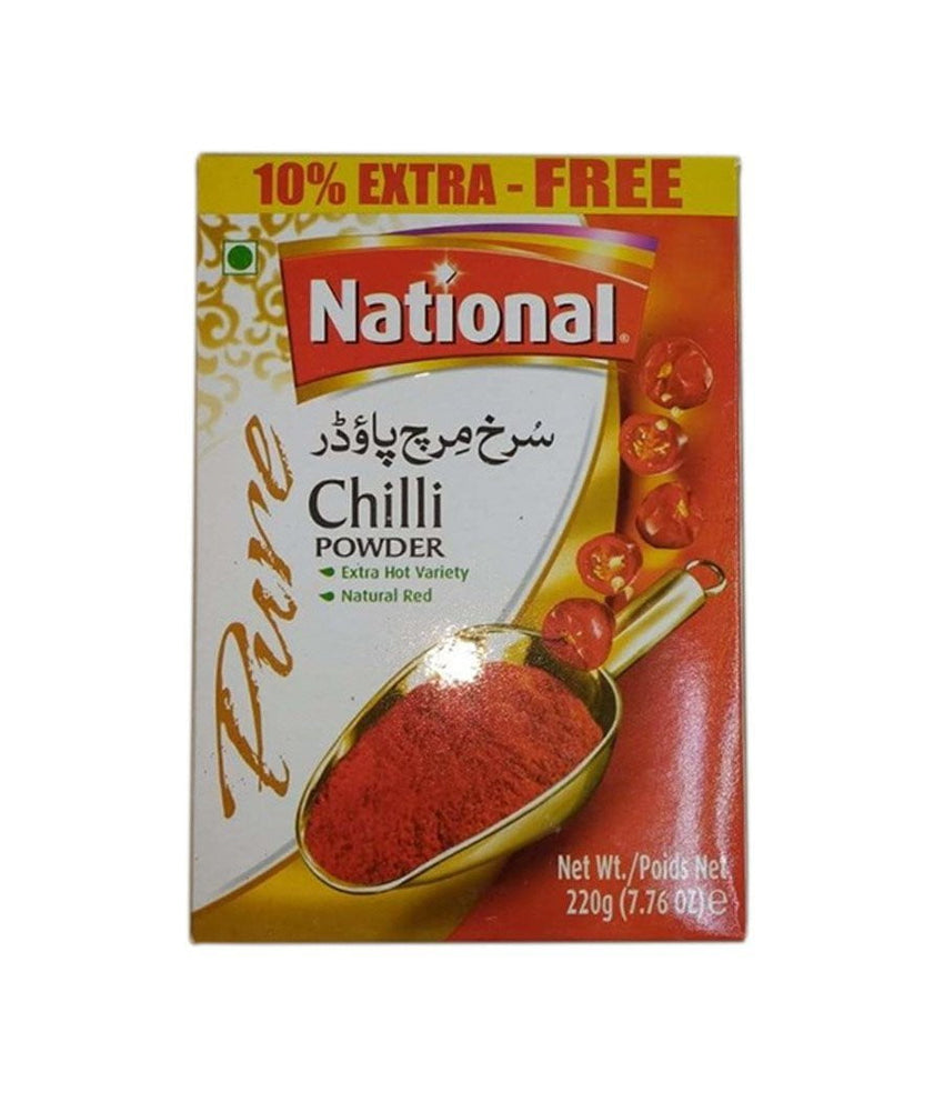 National Pure Chilli Powder - 220 Gm - Daily Fresh Grocery