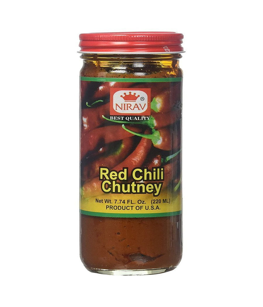 Nirav Red Chilli Chutney 220 ml - Daily Fresh Grocery