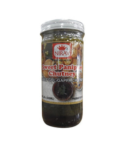 Nirav Sweet Panipuri Chutney 220 ml - Daily Fresh Grocery