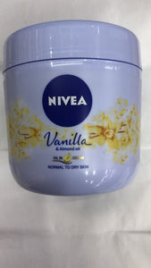 Nivea Vanilla Almond Oil In Cream - 400ml - Daily Fresh Grocery