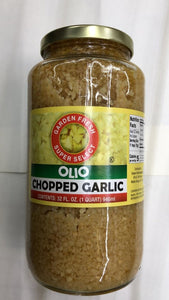 Olio Chopped Garlic - 946ml - Daily Fresh Grocery